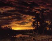 阿尔伯特 比尔施塔特 : Evening on the Prarie